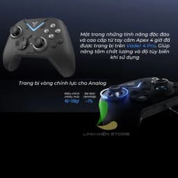 Thumbnail Tay Cầm Chơi Game HOSAN Vader 4 Pro Có Joystick Điều Chỉnh Lực, Polling Rate 1000Hz 3