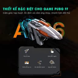 Thumbnail Tay cầm chơi game điện thoại MEMO AK06 gaming nút bắn cơ hỗ trợ chơi game 6 ngón ff pubg freefire cod fps - Chính hãng 4