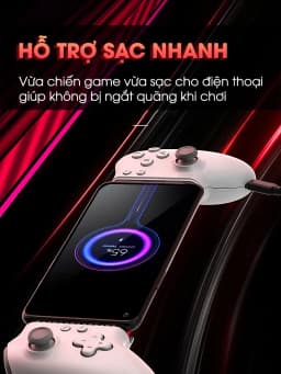 Thumbnail Tay cầm chơi game MEMO S3 thế hệ mới hỗ trợ 1000hz đa dạng kết nối nhiều game moba console ổn định Liên quân genshin 4