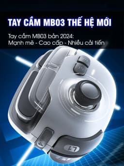 Thumbnail Tay cầm giả lập MEMO MB03 phiên bản pro thế hệ mới hỗ trợ ghìm tâm nút ghi hình macro bấm combo liên quân COD FF MLBB 1