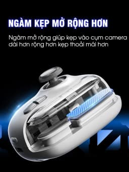 Thumbnail Tay cầm giả lập MEMO MB03 phiên bản pro thế hệ mới hỗ trợ ghìm tâm nút ghi hình macro bấm combo liên quân COD FF MLBB 3
