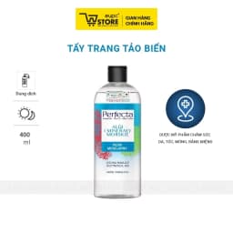 Thumbnail Tẩy Trang Tảo Biển Perfecta 400ml Làm Sạch Sâu Da, Giúp Loại Bỏ Lớp Trang Điểm Và Bụi Bẩn Dịu Nhẹ EUPC STORE 1