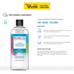 Thumbnail Tẩy Trang Tảo Biển Perfecta 400ml Làm Sạch Sâu Da, Giúp Loại Bỏ Lớp Trang Điểm Và Bụi Bẩn Dịu Nhẹ EUPC STORE 3