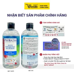 Thumbnail Tẩy Trang Tảo Biển Perfecta 400ml Làm Sạch Sâu Da, Giúp Loại Bỏ Lớp Trang Điểm Và Bụi Bẩn Dịu Nhẹ EUPC STORE 4