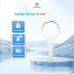Thumbnail Tay Vặn Cốc Lọc Nước Máy RO 10 inch Tay Gông Vặn Tháo Cốc Lọc Nước 1