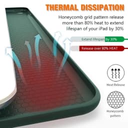 Thumbnail Tbtic Cho iPad Case Air 7 M3 2025 6 Pro 11 2024 11th A16 10th Gen Pro Mini 6 Air 5 4 3 2 1 9th 8th 7th 6th 5th 9.7 10.2 10.5 10.9 Mỏng Nhẹ Mềm Da PU Lật Đứng 2