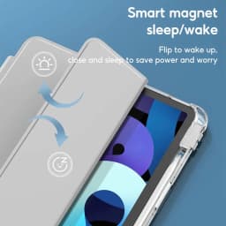 Thumbnail Tbtic Cho iPad Ốp Lưng Air 7 M3 2025 6 11th A16 M2 Pro 11 M4 2024 Air 5 4 10.9 10th 9th 8th 7th Gen 10.2 Mini 6 Ốp Lưng Có Bút Chì Acrylic Trong Suốt 4