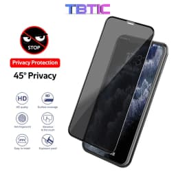 Thumbnail Tbtic Cho iPhone 16 15 14 13 12 11 Pro Max Mini X Xs Max Xr Plus Bảo Vệ Màn Hình Riêng Tư Kính Cường Lực Bảo Vệ Toàn Diện Chống Trầy Xước Chống Sốc Độ Cứng 9H 1