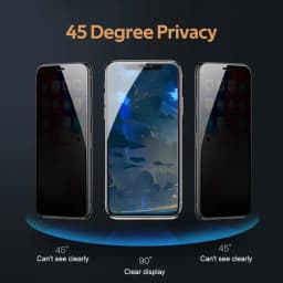 Thumbnail Tbtic Cho iPhone 16 15 14 13 12 11 Pro Max Mini X Xs Max Xr Plus Bảo Vệ Màn Hình Riêng Tư Kính Cường Lực Bảo Vệ Toàn Diện Chống Trầy Xước Chống Sốc Độ Cứng 9H 2