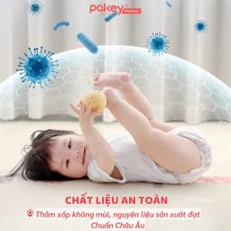 Thumbnail Thảm Cuộn XPE PAKEY Cao Cấp Trải Sàn 2 Mặt Dày 2cm Họa Tiết Sinh Động Siêu Êm Cho Bé Tập Bò, Tập Đi 4