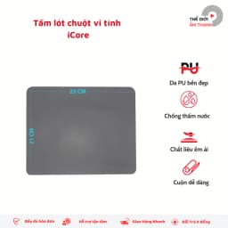 Thumbnail Thảm Da Trải Bàn Làm Việc Kiêm Tấm Lót Chuột iCore 2520- CHÍNH HÃNG STORE 1