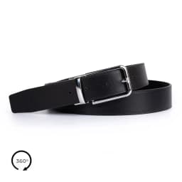 Thumbnail Thắt lưng da bò thật, mặt xoay Da Saffiano và Da Bò Ý, BE03 - Thương hiệu Be Classy 1