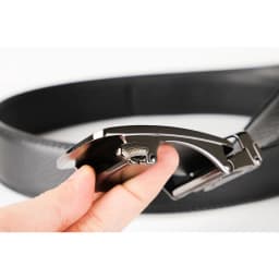 Thumbnail Thắt lưng da nam cao cấp FTT Leather dây da bò thật mặt trượt thông minh mẫu 3,5x110cm DF2204 3