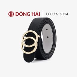 Thumbnail Thắt Lưng Da Nữ Đông Hải Khoá Tròn Đôi - PH02 1