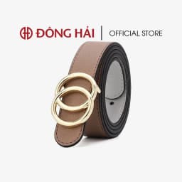 Thumbnail Thắt Lưng Da Nữ Đông Hải Khoá Tròn Đôi - PH02 2
