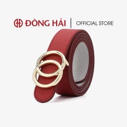 Thumbnail Thắt Lưng Da Nữ Đông Hải Khoá Tròn Đôi - PH02 3