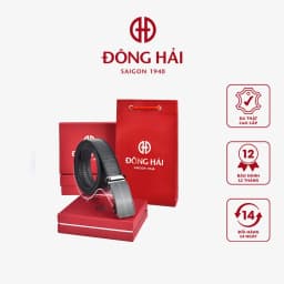 Thumbnail Thắt Lưng Dây Nịt Nam Đông Hải Dập Vân Sang Trọng Khóa Tăng Đơ Da Cao Cấp Bản 35mm - NITTDPU580 1