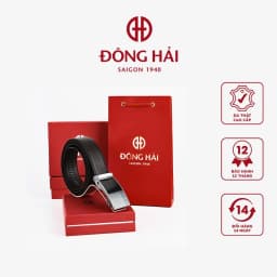 Thumbnail Thắt Lưng Dây Nịt Nam Đông Hải Khóa Tăng Đơ Da Cao Cấp Bản Rộng 35mm Quà Tặng Cao Cấp - NITTDPU480 1