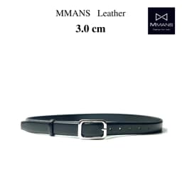 Thumbnail Thắt lưng nam bản nhỏ MMANS bản 3cm khóa kim da bò nhập khẩu cao cấp chính hãng hợp kim chống gỉ 1