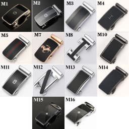Thumbnail Thắt lưng nam da bò nguyên tấm Bụi leather - L111, màu nâu, mặt khóa tăng tự động thép không gỉ, BH 12 tháng 2