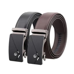 Thumbnail Thắt lưng nam da thật Anh Tho Leather - P134 (Đen, Nâu) 1