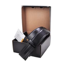 Thumbnail Thắt lưng nam da thật Anh Tho Leather - P101 màu đen 4