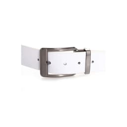 Thumbnail Thắt lưng nam Huy Hoàng da bò đầu kim màu trắng, đen, nâu HP4107-08-09 2