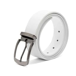 Thumbnail Thắt lưng nam Huy Hoàng da bò đầu kim màu trắng, đen, nâu HP4107-08-09 3