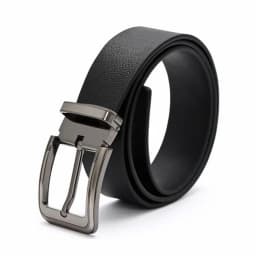 Thumbnail Thắt lưng nam Huy Hoàng da bò đầu kim màu trắng, đen, nâu HP4107-08-09 4