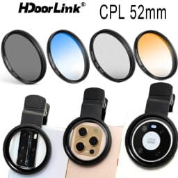 Thumbnail Thấu kính lọc CPL HDOORLINK 52mm phân cực cho điện thoại di động 1