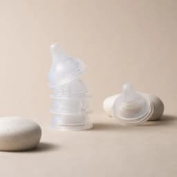 Thumbnail Thế hệ 3 - Núm bình silicon Moyuum - Size 1/2/3/4 - 2 chiếc/hộp 2
