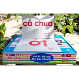 Thumbnail Thẻ học thông minh 16 chủ đề, Thẻ Flashcard Glenn Doman Khổ A5, Chống Thấm Nước, Thẻ Học A5 3