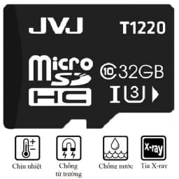 Thumbnail Thẻ nhớ 32G JVJ Class 10 tôc độ cao - chuyên dụng cho CAMERA, Điện thoại, Máy ảnh,... tốc độ cao 95Mb-140Mb/s 2