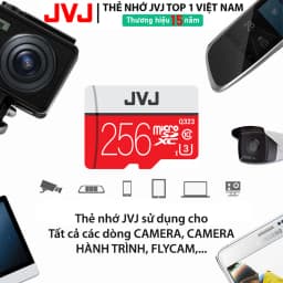 Thumbnail Thẻ nhớ 32Gb 64gb 128gb 256gb JVJ Pro U3 Class 10–chuyên dụng cho CAMERA, Điện thoại, Máy ảnh,.. Bảo hành 9 năm 1 đổi 1 2