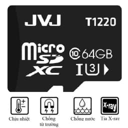 Thumbnail Thẻ nhớ 64Gb JVJ Class 10 U3 - Dùng cho tất cả các dòng thiết bị hỗ trợ thẻ nhớ micro, camera giám sát-Bảo hành 5 năm 2