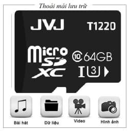 Thumbnail Thẻ nhớ 64Gb JVJ Class 10 U3 - Dùng cho tất cả các dòng thiết bị hỗ trợ thẻ nhớ micro, camera giám sát-Bảo hành 5 năm 3