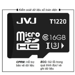 Thumbnail Thẻ nhớ JVJ 16G U3 C10 tốc độ cao - chuyên dụng cho CAMERA, Điện thoại, Máy ảnh,... tốc độ cao 95Mb-140Mb/s 1