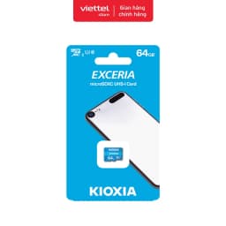 Thumbnail Thẻ nhớ Kioxia MicroSD 64GB U1 Chính hãng 3