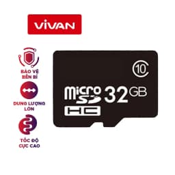 Thumbnail Thẻ Nhớ Micro SD VIVAN TF Card 32GB/ 64GB - Phù Hợp Cho Nhiều Thiết Bị Camera, Laptop, Loa, Điện Thoại 1