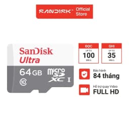 Thumbnail Thẻ Nhớ MicroSDHC - MicroSDXC SanDisk Ultra 32GB - 64GB - 128GB  100MB/s 667x 1