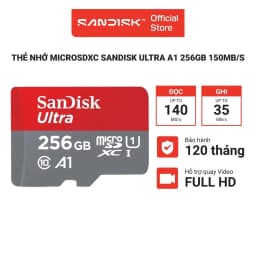 Thumbnail Thẻ nhớ MicroSDXC SanDisk Ultra A1 64GB - 128GB - 256GB 1