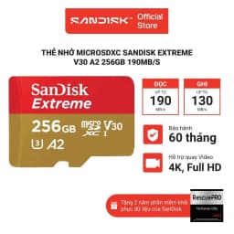 Thumbnail Thẻ Nhớ MicroSDXC SanDisk Extreme V30 A2 64GB - 128GB - 256GB 1