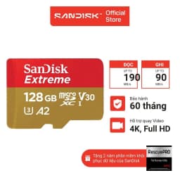 Thumbnail Thẻ Nhớ MicroSDXC SanDisk Extreme V30 A2 64GB - 128GB - 256GB 2