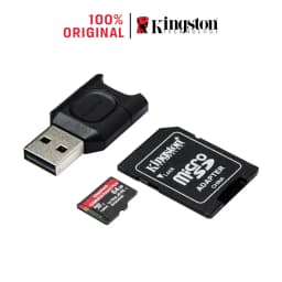 Thumbnail Thẻ nhớ micSDXC Kingston Canvas React Plus 128GB 300mbs/260mbs quay video UHS-II 4K/8K, Flycam HD MLPMR2/128GB 1