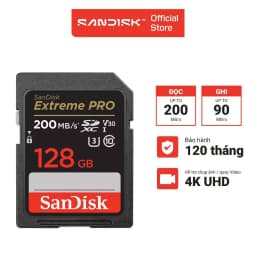 Thumbnail Thẻ nhớ SDXC SanDisk Extreme Pro U3 V30 64GB - 128GB- 256GB 200MB/s 2
