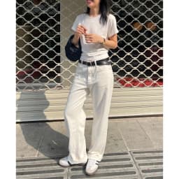 Thumbnail TheBlueTshirt - Quần jeans lưng cao ống suông có nhiều màu cho nữ - The Original Grandpa Jeans - Women 4
