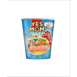 Thumbnail Thêm 20% Xúc Xích - Thùng 24 ly Mì Sườn Heo Yes Mom Có Xúc Xích 79.2g/ly 2