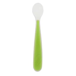 Thumbnail Thìa ăn Silicone màu xanh lá/màu đỏ Chicco 2