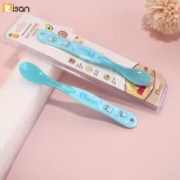 Thumbnail Thìa Mềm Báo Nóng Silicon Cao Cấp Misan KidsWorld Chống Nóng An Toàn Cho Bé Ăn Dặm Không BPA 4