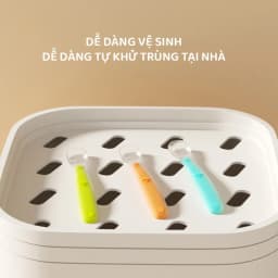 Thumbnail Thìa silicon tập ăn cho bé thìa tập ăn chất liệu silicon an toàn vệ sinh cho trẻ nhỏ chính hãng 4